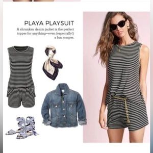 EUC! CAbi Playa Playsuit ☀️